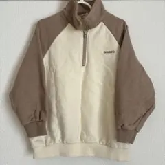 韓国子ども服 BONITO M(95-105) ハーフジップトレーナー