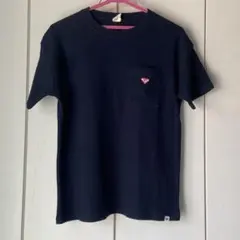 ROXY ワッフル素材 Tシャツ ネイビーのサムネイル