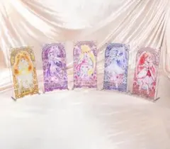 ドキドキ！プリキュア　アクリルアートボード　全5種類　コンプ 2026年最新】キュアハート アクリルアートボード My heart flutters