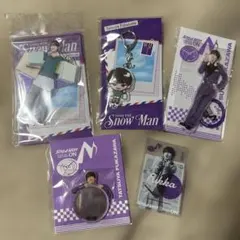 SnowMan阿部亮平 アクスタ アクキー ミラーステッカー クリア