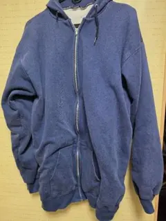 90s フルジップパーカー ネイビー