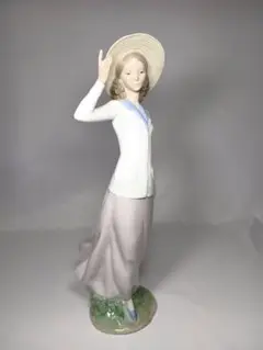 リヤドロ LLADRO 春のそよ風 フィギュリン 置物 インテリア 美品