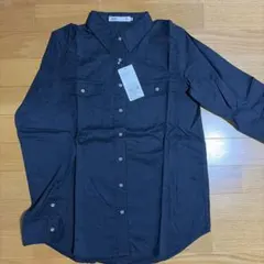 新品　コットン100% 長袖シャツ ミリタリーのサムネイル
