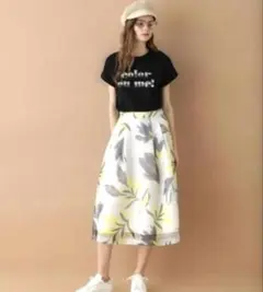 グレースコンチネンタル　フレアスカート　ロングスカート 美品