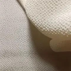 レーヨン鬼ちりめん 巾90㎝長さ1メートル 色　薄ベージュ