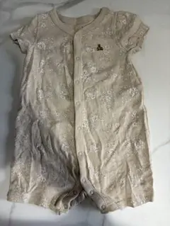 baby gap 花柄ロンパース 12-18ヶ月　クマケツ