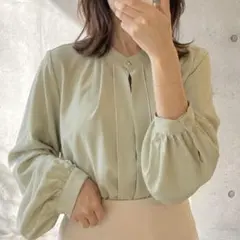 Natural Beauty Basic とろみ ブラウス