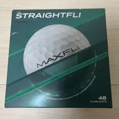 MAXFLI STRAIGHTFLI ゴルフボール 48個入り