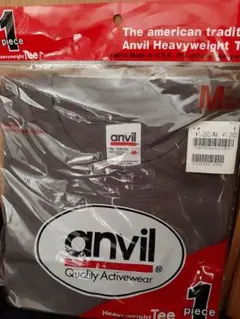 【新品】anvil Heavyweight Tee 無地Tシャツ サイズＭのサムネイル