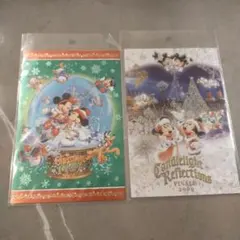 【新品】ミッキー ミニー ポストカード 2009年 クリスマスファンタジー