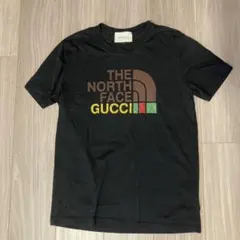 最終価格24時間限定！！NORTH FACE x GUCCI コラボTシャツ 黒