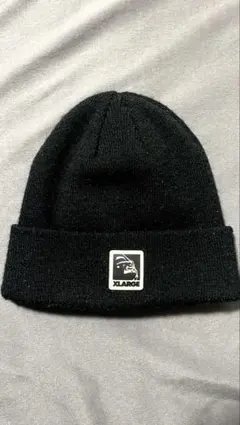 XLARGE ブラック ニット帽 黒