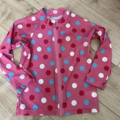 Hopeful 水玉ラッシュガード ピンク
