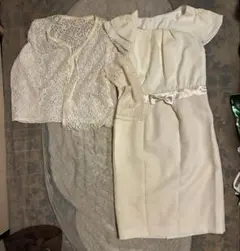 値下げ！ 新品未使用☆ アリスバーリーアイボリー ワンピース セット