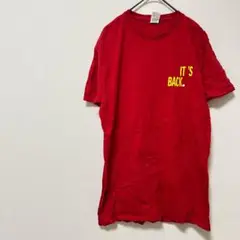Fruit of the Loom 赤 Tシャツ Sサイズ コットン ロゴ
