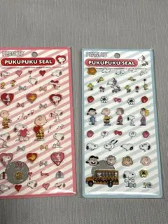 【新品・未開封】PUKUPUKU SEAL スヌーピー2種
