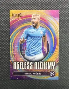 2024-25 Topps Merlin Sergio Aguero Gold