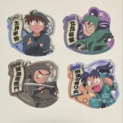 忍たま乱太郎 ステッカー付きビスケット　ステッカー４枚セット