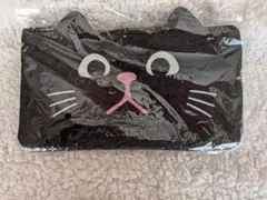 黒猫　猫日和　ダブルポケット　マルチポーチ