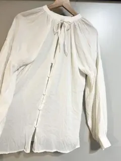 【mystic】白ブラウス