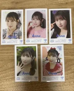 山本杏奈　ミニフォトカード　コンプ　イコラブ