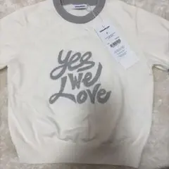 Urbandtype LOVE COLOR BLOCK CROP KNIT
