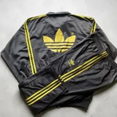 90s old adidas ジャージ セットアップ上下 オーバーサイズ 刺繍