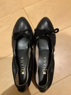 DIANA ダイアナ リボン　バレエシューズ