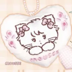 mikko characters　クッションマスコット (mousse ムース)