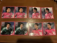 セレッソ大阪 2017 2018 選手ステッカー 20枚
