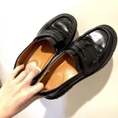 UNIQLOCコンフィールタッチローファー ブラック 23.5cm