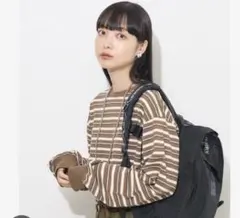 FREAK'S STORE マルチボーダー ショート丈/ブラウン