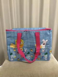 【新品未使用】たべっこどうぶつ　デニム風保冷バッグ