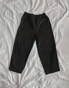 【TANDEY】オオカミとフクロウ ブラックカジュアルパンツ