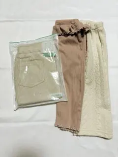 【新品タグ付きあり】まとめ売り ズボン80 3点セット