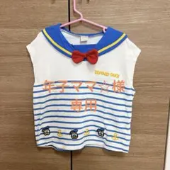 値下げバースデイfutafuta ドナルドダック セーラーTシャツ 110のサムネイル
