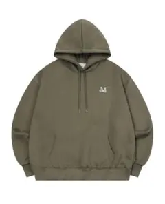 mucent ムセント シグニチャーベーシックロゴフードパーカー