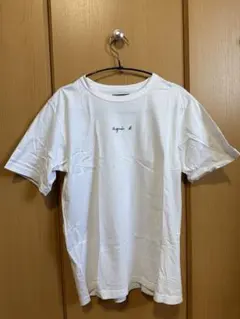 agnès b. ホワイト Tシャツ Mサイズ