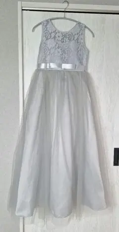 発表会 フォーマルドレス グレー160