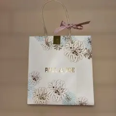 PAUL & JOE ショップ袋 花柄 リボン付きのサムネイル