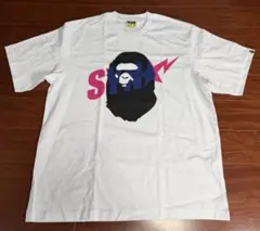M A BATHING APE SYNA Central Cee Tee 白 - メルカリ