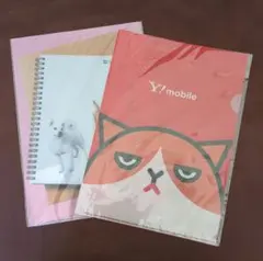 Y!mobile 　SoftBank クリアファイル 2枚セット