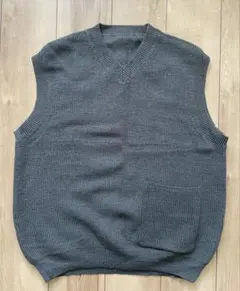 MUJI Labo ムジラボ ウールベスト Vネック ニット セーター インナー