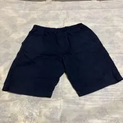 ネイビー ハーフパンツ ゴムウエスト、サイズ140cm
