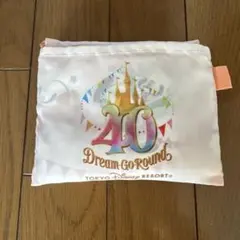 【新品未使用】東京ディズニーランド40周年 エコバック