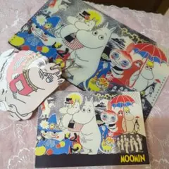 ムーミン クリアファイル（小さいサイズ） メモ帳 等3品まとめ売りセット
