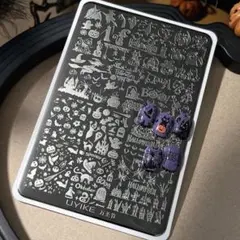 大判ネイルスタンププレート　ハロウィン