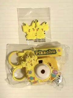 ☆韓国限定 オリーブヤング カメラキーリング ポケモン ピカチュウ