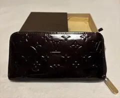 Louis Vuitton ヴェルニ長財布 パープル