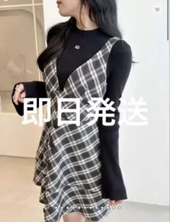 AnMILLEアンミール ミニボタン切り替えワンピース2025AW